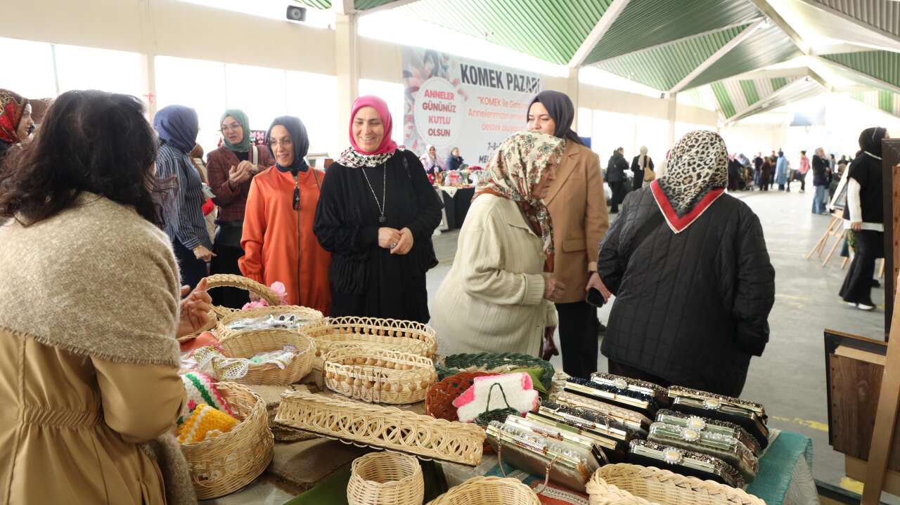 KOMEK Pazarı, Anneler Günü için kapılarını açtı 2